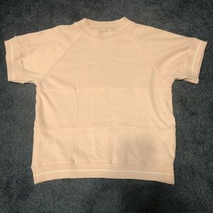 Baby pink adidas sporty top